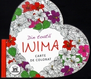 Carte de colorat. Din toata inima
