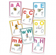 Alfabetul limbii române – Set planșe (KP-020) - 20x30