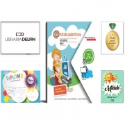 Pachet DZC: Vacantadevara. eu. Scrisorile verii. Caiet de antrenament. Clasa a 4-a - Editura Paralela45, Miade (Contribuie la cresterea fluentei in citire) Diploma si Medalie.