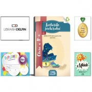 Pachet DZC: Lecturile scolarului, clasa 2-a (contine itemi pentru verificarea cunostintelor)-Editura DZC, Miade (Contribuie la cresterea fluentei in citire) Diploma si Medalie.