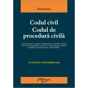 Codul civil. Codul de procedura civila, editia 11 (actualizat 1 septembrie 2019)