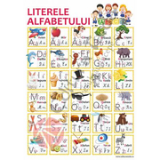 PLANSA LITERELE ALFABETULUI