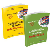 Pachet Evaluare Nationala clasa a IV-a: Teste rezolvate Limba romana si Teste rezolvate Matematica, Ed. Rentrop &amp; Straton