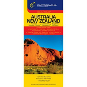 Harta rutiera Australia, Noua Zelanda 1: 6. 000. 000