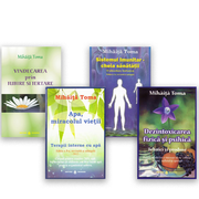 Pachet carti Mihaita Toma ( 4 volume ) Apa, miracolul vietii, Dezintoxicarea fizica si psihica, Sistemul imunitar - Cheia sanatatii si Vindecarea prin iubire si iertare