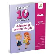 Adunari si scaderi simple. Exersez 10 minute pe zi