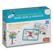 Invat usor la franceza. 50 de harti mentale, volumul II. Clasele a III-a, a IV-a, a V-a - Stephanie Eleaume-Lachaud, Filf