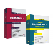 Pachet Codul de Procedura Civila si Codul de Procedura Penala cu legislatie conexa 2020. Editie Premium - Dan Lupascu
