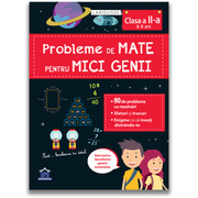 Probleme de mate pentru mici genii, clasa a II-a - Larousse