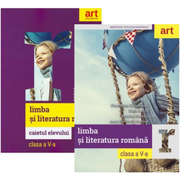 Pachet Limba si literatura romana pentru clasa a 5-a manual si caiet, autor Florentina Samihaian