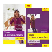 Pachet Limba si literatura romana pentru clasa a VI-a manual si caiet, autor Florentina Samihaian