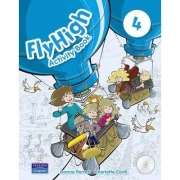 Fly High Level 4 Activity Book and CD ROM Pack - Jeanne Perrett