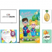 Pachet DZC: Aventuri de vacanta, Caiet transcurricular pentru clasa a 4-a (Contine diploma si supliment pentru limba engleza )-Editura Joy, Miade (Contribuie la cresterea fluentei in citire) Diploma si Medalie.