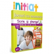 Scrie si sterge! Initiat - Jocuri cu numere