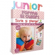 Scrie si sterge! Junior - Forme si culori