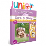 Scrie si Sterge! Junior Plus 3-5 ani - Cunoasterea mediului