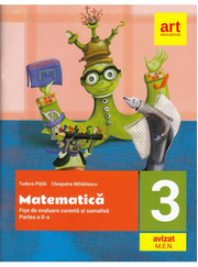 MATEMATICA. Fise integrate de evaluare curenta si sumativa. Clasa III. Partea a II-a - Cleopatra Mihailescu, Tudora Pitila