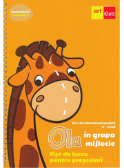 OLA în grupa mijlocie. Fișe de lucru pentru preșcolari. Semestrul 1. Vol 2.