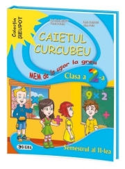 Caietul Curcubeu – MEM de la ușor la greu - Clasa a II-a - Semestrul al II-lea