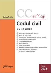 Codul civil si 9 legi uzuale. Editie actualizata 29 ianuarie 2018