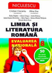 Limba si literatura romana. Evaluarea nationala. 50 de teste rezolvate dupa modelul MEN