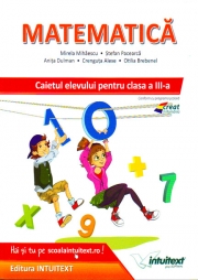 Matematica, caietul elevului pentru clasa a III-a
