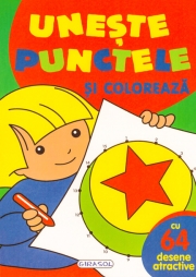 Uneste punctele si coloreaza ( rosu)