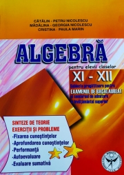Algebra, clasele XI-XII.