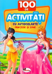Printese si zane - 100 de activitati cu autocolante.
