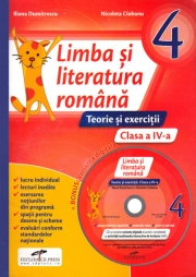 Limba si literatura romana Teorie si exercitii pentru clasa a IV-a + Manual digital