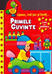 Primele cuvinte. Lipesc, ma joc si invat