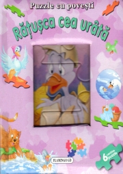 Ratusca cea urata - Puzzle cu povesti