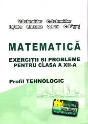 Matematica - Exercitii si probleme pentru clasa a XII-a. Profilul Tehnologic - Elemente de teorie, exercitii si probleme rezolvate, exercitii si probleme propuse