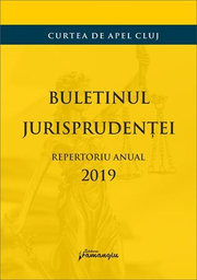 Buletinul jurisprudentei. Repertotiul anual 2019