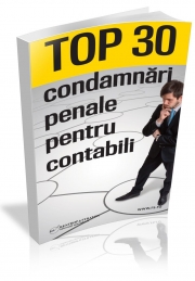 TOP 30 de condamnari penale pentru contabili - Andreea Coman