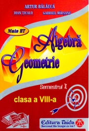 AUXILIAR DE ALGEBRA SI GEOMETRIE PENTRU CLASA A VIII-A SEMESTRUL I