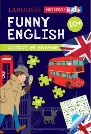 FUNNY ENGLISH. Jocuri si enigme (10+) - Sandra Lebrun