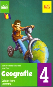 Geografie - Caiet de lucru pentru clasa a IV- a - Semestrul I