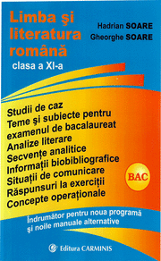Limba si literatura romana - indrumator pentru clasa a XI-a